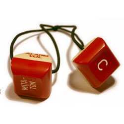 QWERTY hairband